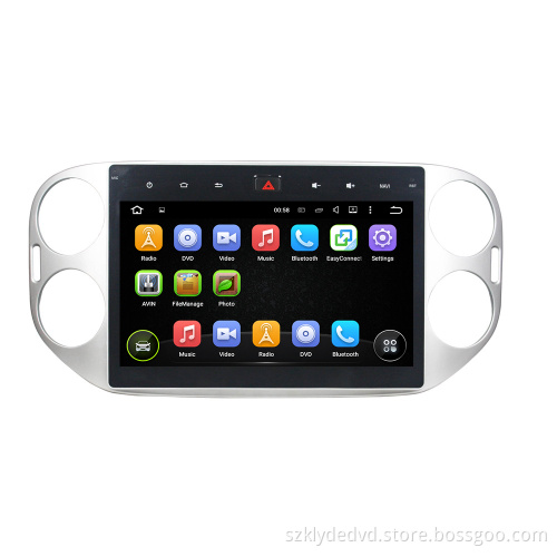 Tiguan 2013-2015 deckless car DVD player